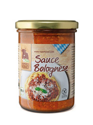 Sauce Bolognese im kleinen Glas